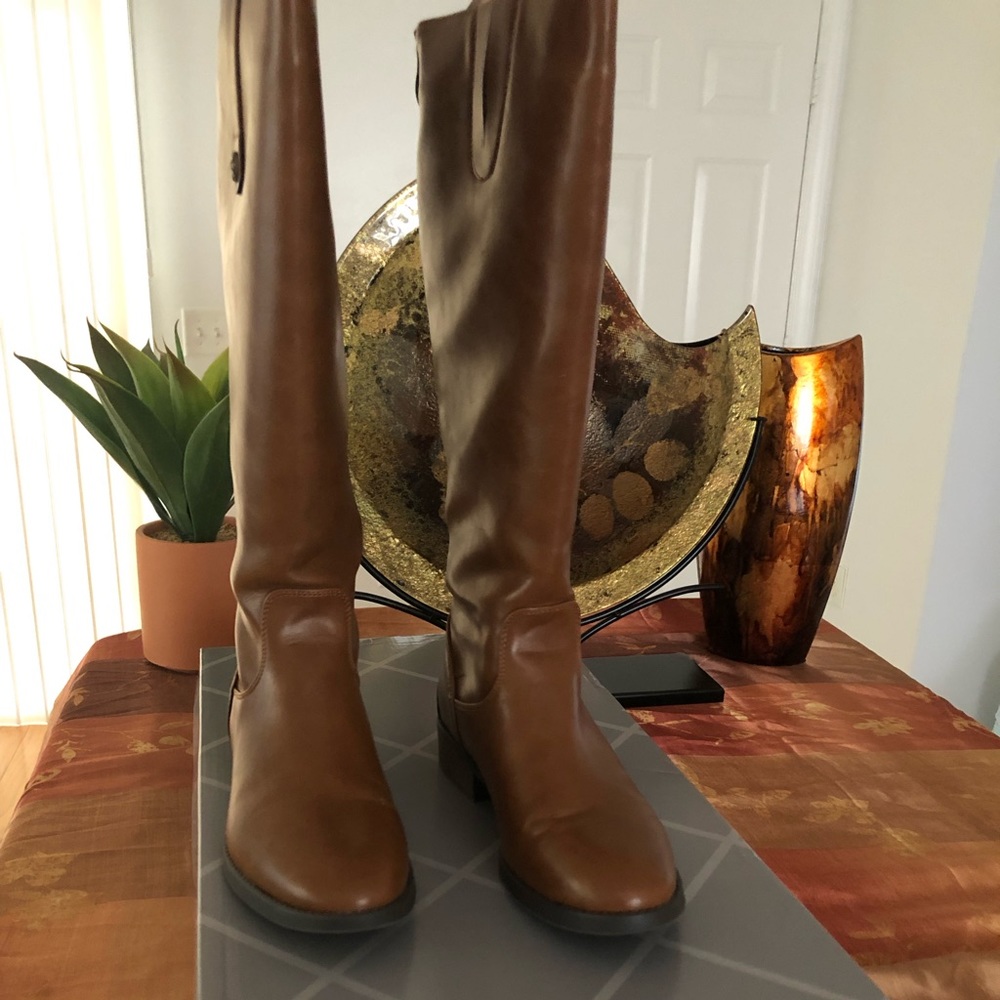Brown Knee High Boots
